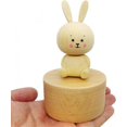 thumbnail image 1 of Black Friday Cute Little Elephant Mini Music Box, Cartoons Animals Wooden Mechanical Music Box, The Music Box Gift That Sings Castle in The Sky, Best, 1 of 5