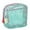 Mint Green, variant on Sports Bag Portable Mesh Zipper Bags for Makeup Cosmetic Organizer Pouch Travel Accessories Mesh Organizer Lightweight Pouch for