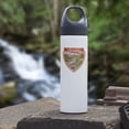 thumbnail image 3 of Die Cut Sticker Kalispell, Montana, Moose and Mountain at Sunset, Contour Vinyl Sticker 1 to 3 inches (Waterproof Decal for Cars, Water Bottles, Laptops, Coolers), Small, 3 of 5