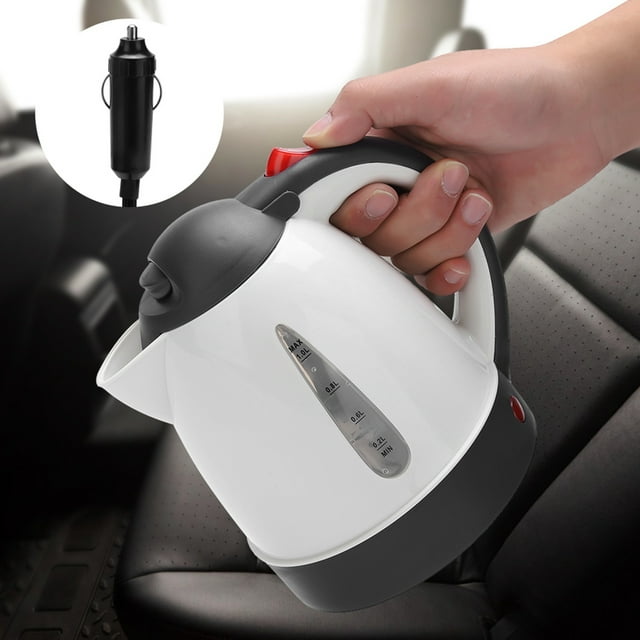 PORTABLE 1000ML 12V TRAVEL CAR TRUCK KETTLE WATER HEATER BOTTLE FOR TEA COFFEE