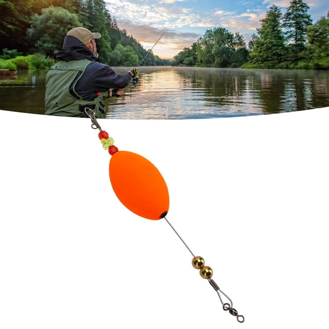 Flotteur de Pêche Bobber, Poisson Rouge Bouée en Liège Bobber Stick Performance Inégalée