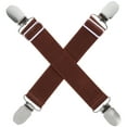 thumbnail image 1 of 1 par de tirantes ajustables para sábanas, sujetadores elásticos para sábanas, pinzas para sujetar las esquinas de las sábanas, colchones, cunas, cojines de sofá., 1 of 8