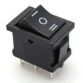 thumbnail image 3 of 10x ON/OFF/ON 6-Pin DPDT 3-Pos Car/Boat Rocker Switch 12V DC AC 6A/250V 10A/125V, 3 of 7