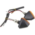 thumbnail image 4 of indicadores de motocicleta, 15 luces LED de señal de giro, 12 V, impermeables, universales para motocicleta, scooter, cuatriciclo, crucero, todoterreno (amarillo), 4 of 5