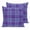 Purple, Cobalt, Black, variant on Pillow Covers 26x26 Set of 2, Buffalo Plaid Throw Pillow Covers Decorative Couch Cushion Cover, Crimson Red Farmhouse Gingham Striped Microfiber Soft Square Pillowcases for Bedroom Living Room Sofa