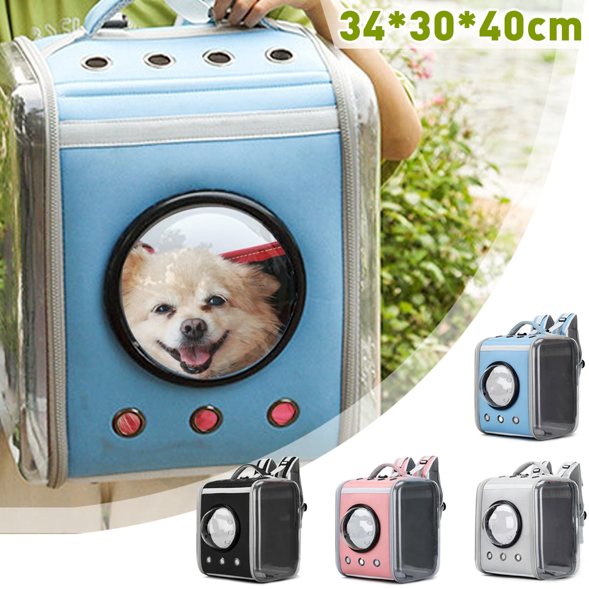dog carrier backpack with window