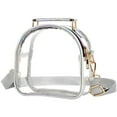 thumbnail image 4 of LOLIPPYY Clear Crossbody Bag for Women, Portable Lightweight Handbag, Transparent Purse for Everyday Use, 4 of 7