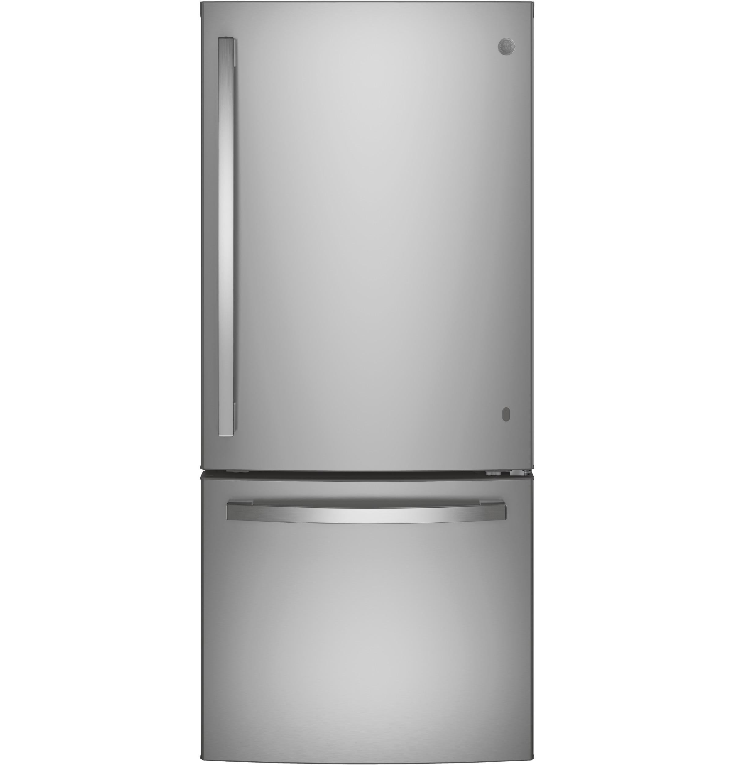 GE ENERGY STAR(R) 21.0 Cu. Ft. Bottom Freezer Refrigerator - GDE21EYKFS