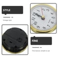 thumbnail image 2 of NICEXMAS Retro Round Clock Head Insert with Quartz Movement for DIY Plastic Craft, 2 of 5