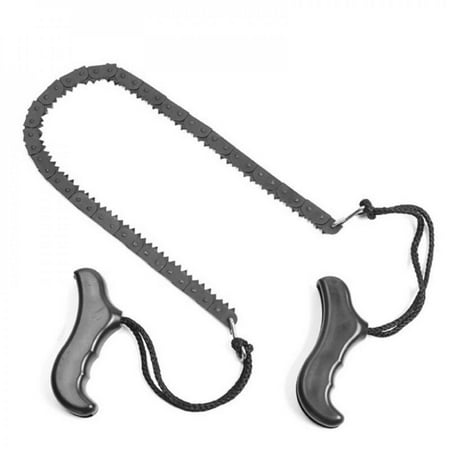 

Promotion! Camping Hiking Emergency Survival Hand Tools Gear Pocket Camping Chainsaw Chain Saw Good Quality Clear-Cutting Small Size