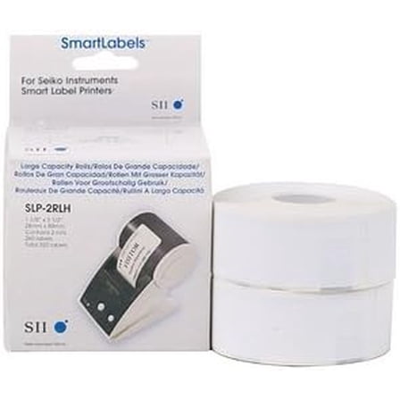 -2rlh 520-labels 1-1/8 x 3-1/2 for seiko label printers$$Office