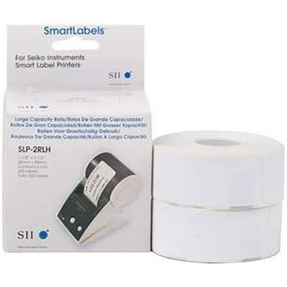 -2rlh 520-labels 1-1/8 x 3-1/2 for seiko label printers$$Office