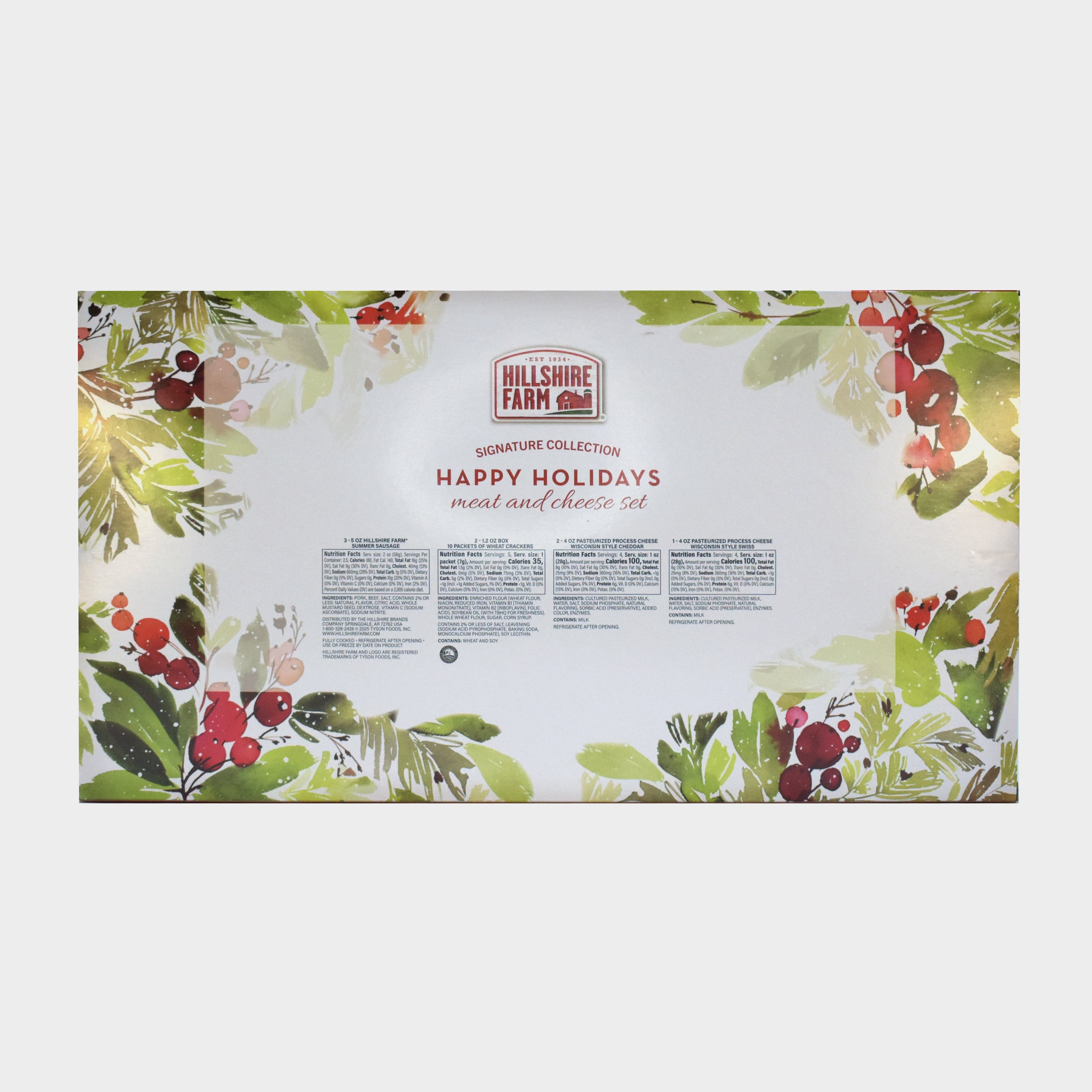 Hillshire Farm Meat and Cheese Trio Assortment Holiday Gift Set, 29.4oz