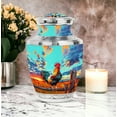 thumbnail image 4 of Rooster Urn - Adult Urns for Human Ashes - Urn for Human Ashes Adult Female & Male - Funeral Urn for Human Ashes - Urn Keepsakes for Ashes - Miniature urns for Human Ashes (Size - 10inch), 4 of 5