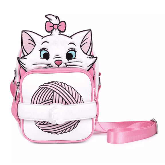 Disney Parks Loungefly Marie Crossbody Bag with Coin Pouch New With Tag