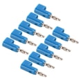 thumbnail image 1 of Plugs 10pcs 4mm Stackable Banana Plug Connectors Solderless Banana Plugs for Security Accessories, 1 of 7