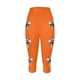 thumbnail image 4 of Pantalones de Yoga Capri, Moda Impresa Estiramiento Capris para Mujeres, Poliéster Spandex Entrenamiento Y Ocio, 4 of 4