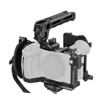 SmallRig Advanced Camera Cage Kit with Battery Plate for Sony FX2, Black
