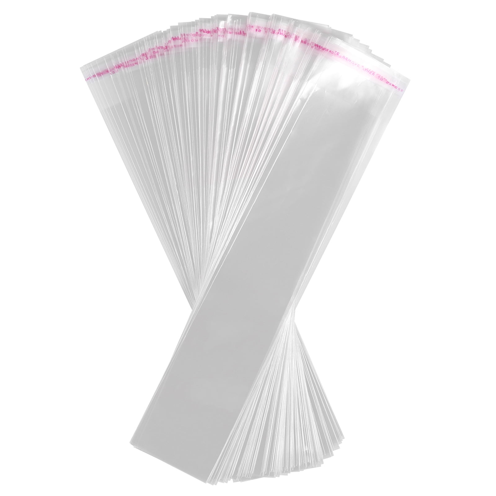 200 Pcs 3x4 Crystal Clear Resealable Recloseable Cellophane/SelfSeal Bags 