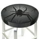 thumbnail image 3 of Disketp Black Spiders Funda Redonda para Taburete, Funda de Cojín para Silla de Bar Suave y Elástica-12 inch, 3 of 7