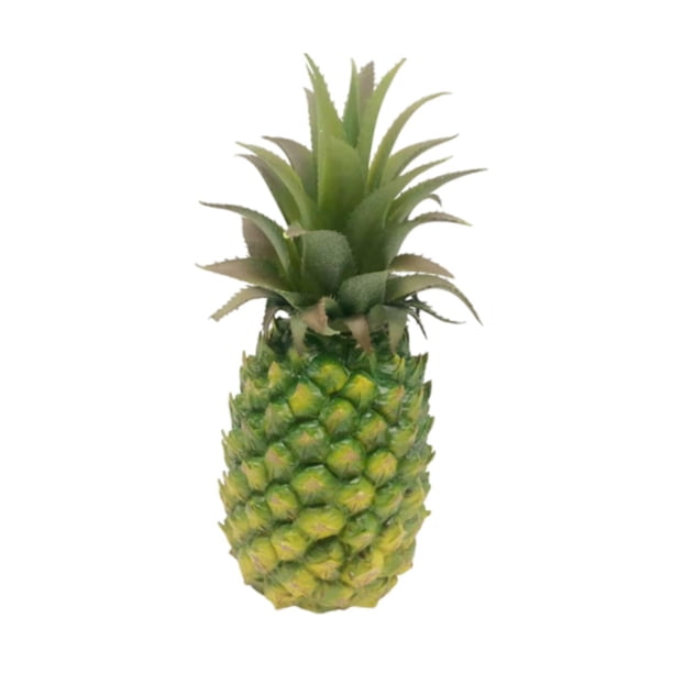 Figurita de piña artificial BLESIY decoración de fruta simulada Verde