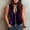 Purple, variant on Yigetop Women Sleeveless Waistcoat Vest Deep V Neck Button Front Ruched Slim Corset Style Cropped Tank Top Soft Comfy Black L