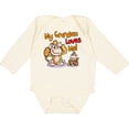 thumbnail image 3 of Inktastic My Grandma Loves Me Monkey Boys or Girls Long Sleeve Baby Bodysuit, 3 of 5