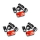 thumbnail image 3 of Juego de luces delanteras y traseras para bicicleta Eigraketly Kit de lámpara LED Negro+Rojo, 3 of 6
