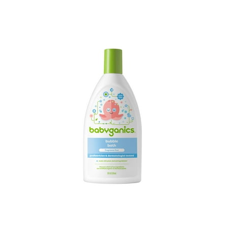 UPC: 0813277012160 | Babyganics Bubble Bath  Fragrance Free  20oz