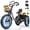 Gray, variant on ESKUTE T300P Electric Tricycle for Adults, 3 Wheel Electric Bike, Foldable E Trike, 998.4Wh Battery, 20" x 4.0" Fat Tire, Stable Ride Tricycle for Seniors & Parents, Blue, UL2849