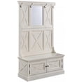 thumbnail image 1 of Homestyles Arbre de Hall en Bois Lodge Bord de Mer en Blanc Cassé, 1 of 29