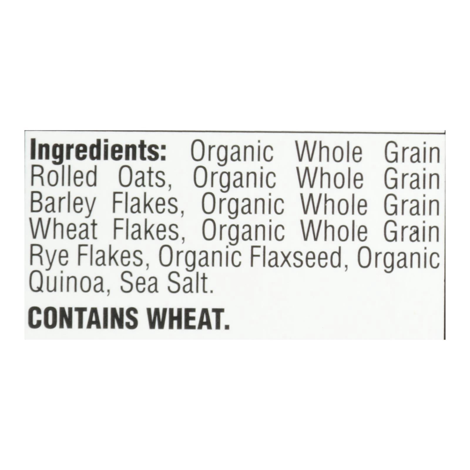 Better Oats Organic Instant Multigrain Hot Cereal - Bare - Case of 6 - 11.8 oz.