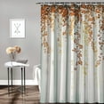 thumbnail image 2 of Orinice  Yellow Plant Shower Curtain Set Thick FabriEucalyptus Leaf Shower Curtains for Bathroom Succulent Botanical Bathroom Decor 36x72, 2 of 7