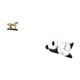 thumbnail image 5 of Figura de caballo,Escultura de caballo en miniatura coleccionable,Estatua de animal de adorno de caballo de resina para decoración del hogar,Reloj de pared,Reloj de pared Panda Decoración del, 5 of 8