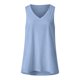 thumbnail image 3 of Camisa sin mangas con cuello en V para mujer para el verano: top informal oversize, poliéster/spandex, moda playera, tallas S-XXXXXL., 3 of 3