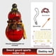 thumbnail image 5 of 2024 Gourd Water Bottle, 28 Oz Tritan, Leak Proof, with Strap, Waist Rope, Brush, Charm, DIY Sticker, 5 of 5