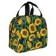 thumbnail image 2 of Disketp Sunflower 1 for Insulated Lunch Bag for Women and Men, Perfect for Work, Hiking, Picnic, 2 of 8