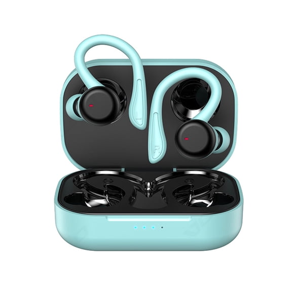 Auriculares Inalámbricos Injueey Bluetooth V5.1 Impermeables Deportivos Azul