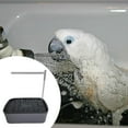 thumbnail image 6 of YWMJZEU Automatic Bird Bath Tub Parakeet Bath Indoor Pet Bird Bathtub with Running Water S, 6 of 9