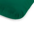 thumbnail image 3 of Jordan Manufacturing Sunbrella 74" x 22" Canvas Forest Green Solid Rectangular Outdoor Chaise Lounge Cushion with Ties and Hanger Loop, 3 of 11