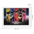 thumbnail image 2 of Power Rangers Diamond Art Kits for Adults Diamond Art Gem Art Painting Full Drill Round Art Gem Painting Kit for Home Wall Decor, 2 of 6