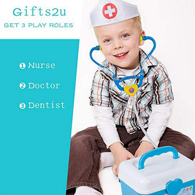 Wewoo - 9 PCS / Set Jeu de simulation de jouets Dentiste Kit médical de  rôle éducatif éducatifs pour enfants Rose - Briques et blocs - Rue du  Commerce