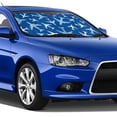 thumbnail image 4 of Balery Airplanes in the Sky Print Car Windshield Sun Shade,Windshield Sunshade for Car Pickup Truck SUV Accessories-Medium, 4 of 7
