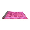 thumbnail image 2 of Ahgly Company Indoor Square Oriental Pink Traditional Area Rugs, 4' Square, 2 of 4