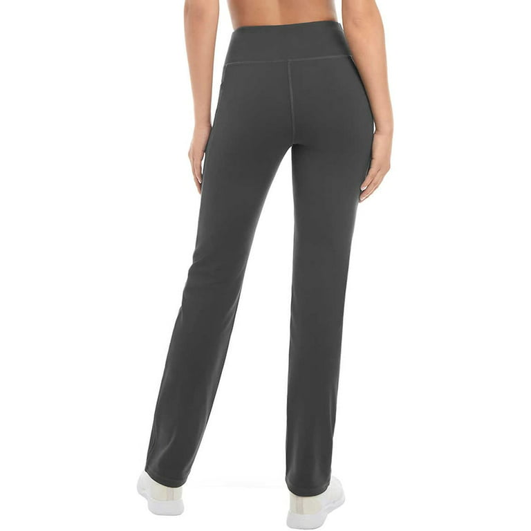 Jockey Women's Premium Pocket Yoga Pant (Graphite, XS)