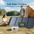 thumbnail image 4 of ALLPOWERS R600 Portable Power Station, 600W/299Wh LiFePO4 Battery, 1-Hour Fast Charge, 15ms UPS Backup, Solar Generator for Home Outage, CPAP, Camping & Travel, 4 of 12