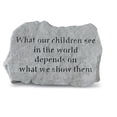thumbnail image 1 of Kay Berry- Inc. 77020 What Our Children See - Garden Accent - 5.25 Inches x 3.5 Inches, 1 of 1