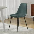 thumbnail image 4 of Pemberly Row Performance Velvet Side Chairs (Set of 2) in Ocean, 4 of 6