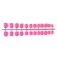 thumbnail image 1 of Guardurnaity 24 Pack Frosted Press on Nails DIY Exquisito estilo francés Colorfast Personalidad Acrílico Nail para amantes de la manicura 14pink Type2 NO2, 1 of 5