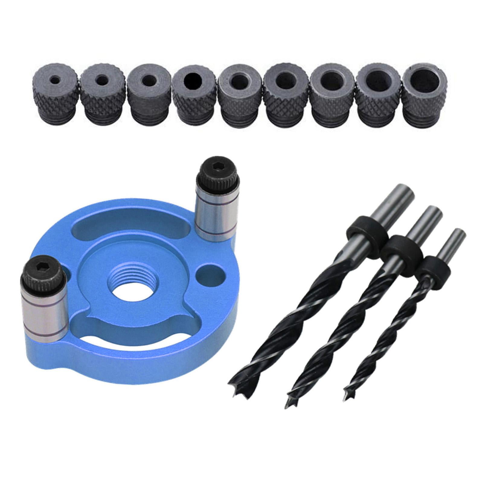 Dowel Drill Joinery Kit 6/8/10mm Hole Positioning Woodworking Vertical